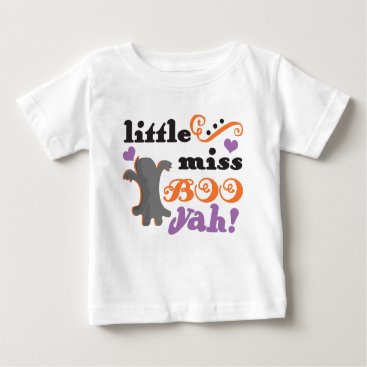 little miss boo yah cute halloween baby T-Shirt