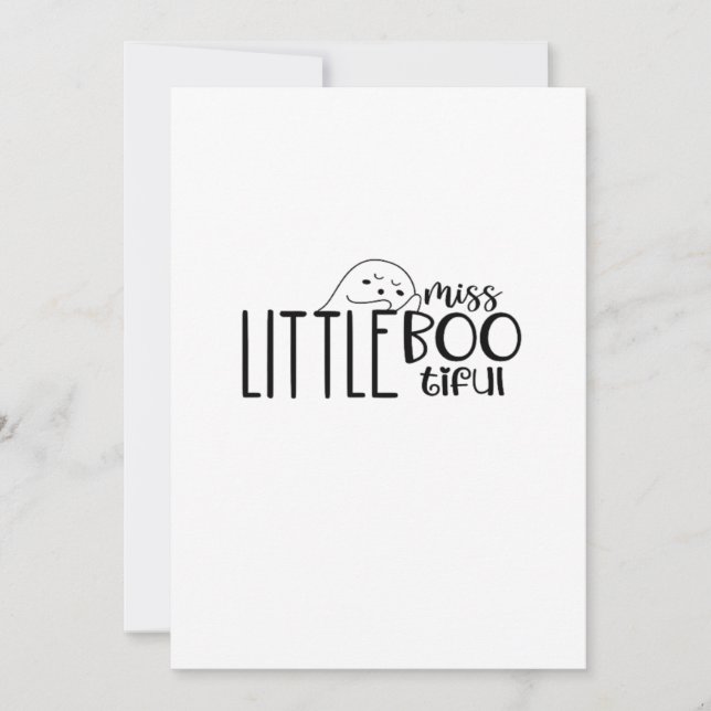 Little Miss Bootiful Retro Classic Holiday Card (Front)