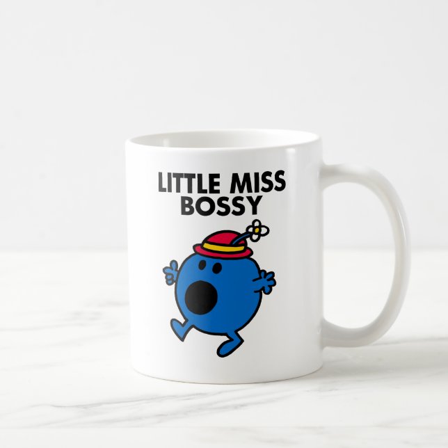 Little Miss Bossy | Black Lettering Coffee Mug (Right)