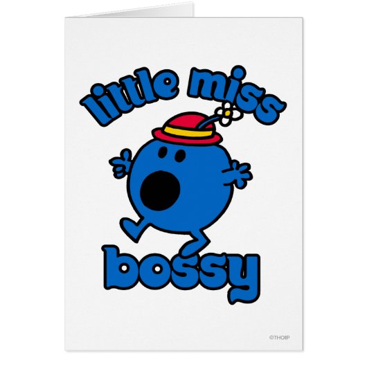 Little Miss Bossy On The Move (Front)