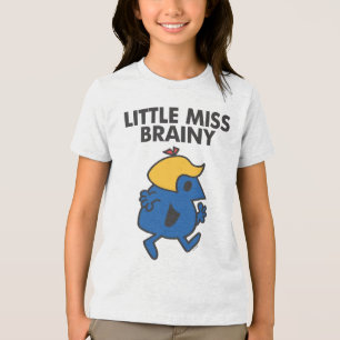 Little Miss Brainy On The Move Tri-Blend Shirt
