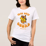 Little Miss Busy Oh My Gourd Halloween Tri-Blend Shirt
