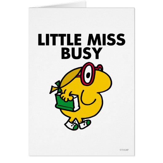 Little Miss Busy | Reading Time (Front)