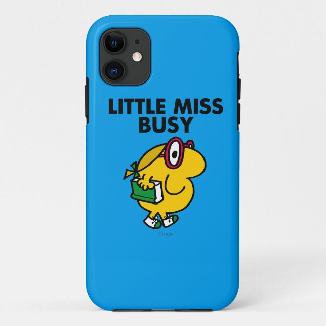 Little Miss Busy | Reading Time Case-Mate iPhone Case (Back)