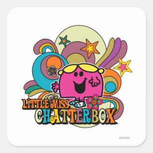 Little Miss Chatterbox Stickers Zazzle