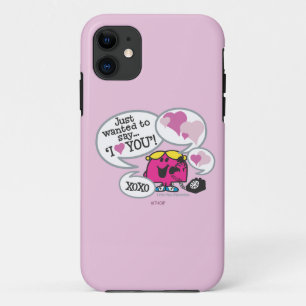 Little Miss Chatterbox Says I Love You iPhone 11 Case