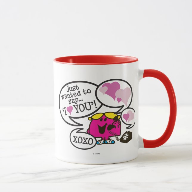 Little Miss Chatterbox | Valentine Mug (Right)