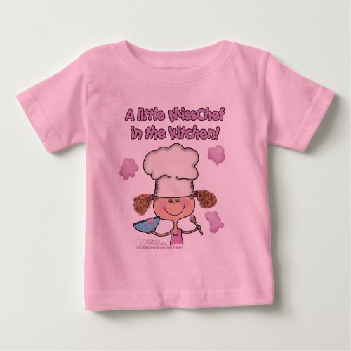 Little Miss Chef Baby T_Shirt