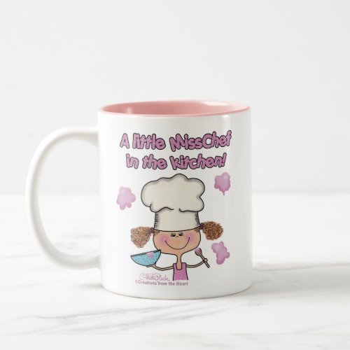 Little Miss Chef Two_Tone Coffee Mug