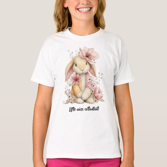Little Miss Cottontail T-Shirt (Front)