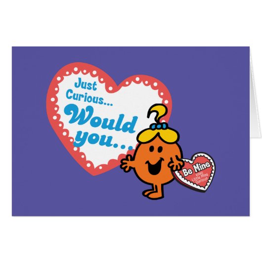 Little Miss Curious | Valentine (Front Horizontal)