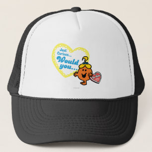 Little Miss Curious Valentine's Day Wish Trucker Hat