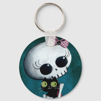 Little Miss Death - Halloween Beauty Keychain