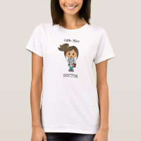 Little Miss Doctor - Cute Brunette