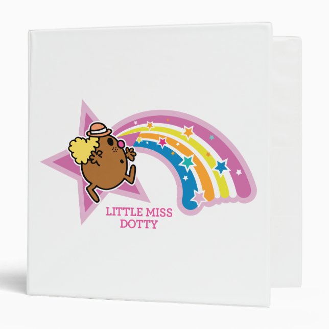 Little Miss Dotty | Chasing Rainbows Binder (Front/Inside)