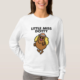 Little Miss Dotty Waving T-Shirt