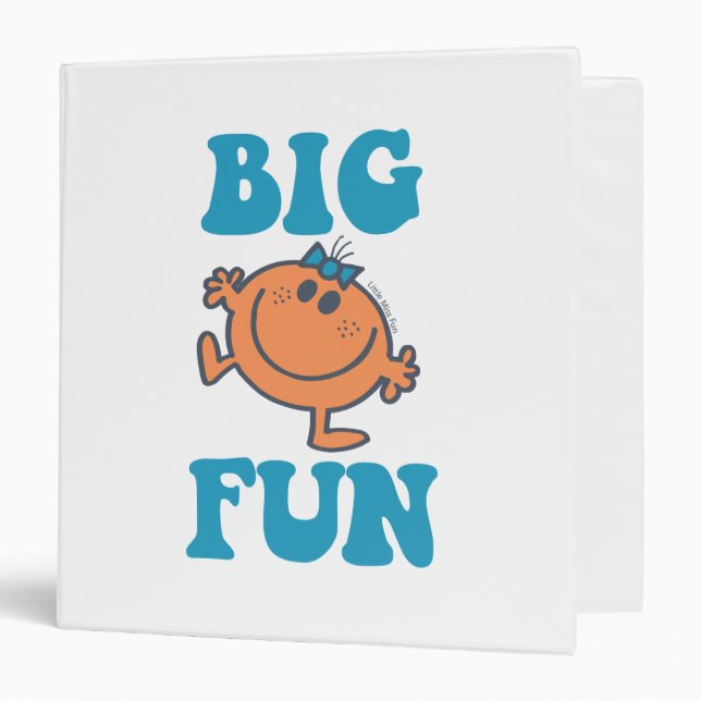 Little Miss Fun | Big Fun 3 Ring Binder (Front/Inside)
