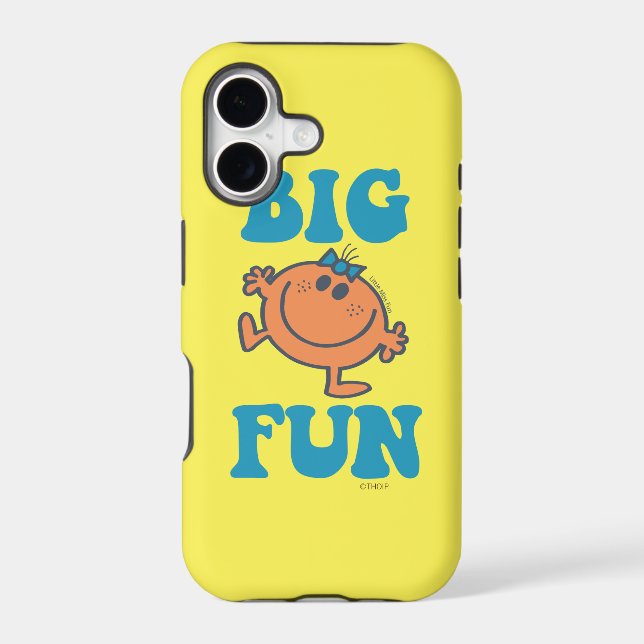 Little Miss Fun | Big Fun Iphone Case (Back)