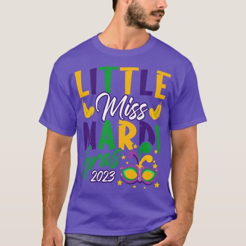 Little Miss  Funny  2023 For Kids 1 T_Shirt