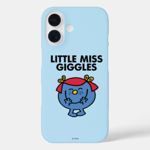 Little Miss Giggles Black Lettering iPhone 16 Case