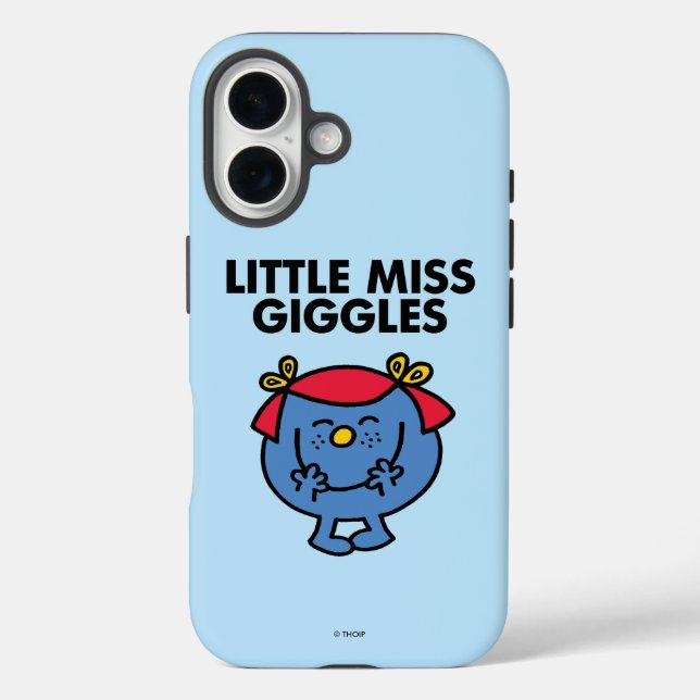Little Miss Giggles | Black Lettering Case-Mate iPhone Case (Back)