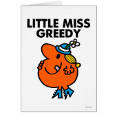 Little Miss Greedy Licking Her Lips (Front)