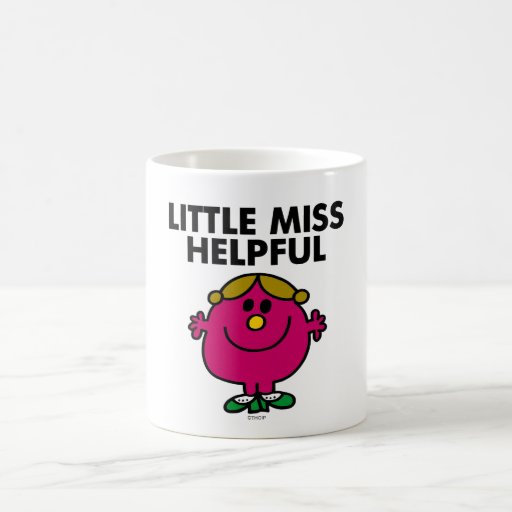 Little Miss Helpful Classic Coffee Mug | Zazzle