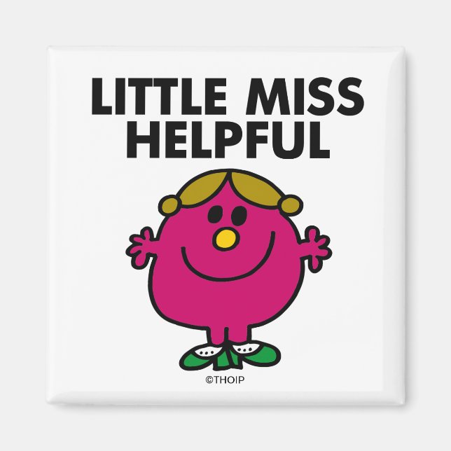 Little Miss Helpful Classic Magnet (Front)