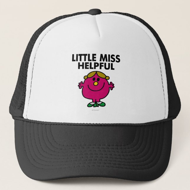 Little Miss Helpful Classic Trucker Hat (Front)