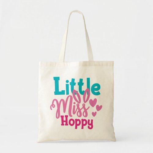 Little Miss Hoppy Tote Bag