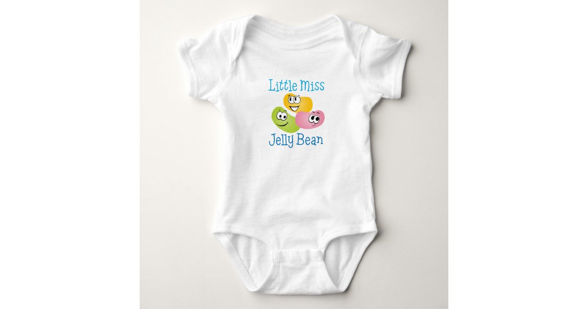 Little Miss Jelly Bean Baby Bodysuit Zazzle