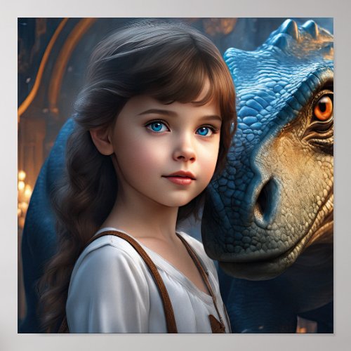 Little Miss Jurassic Poster