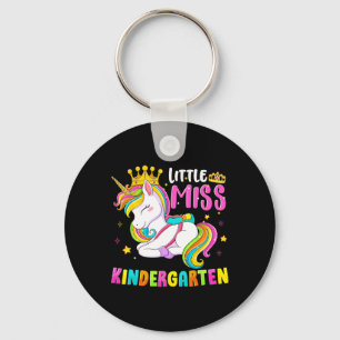 Little Miss Kindergarten Ck To School Hello Kinder Keychain