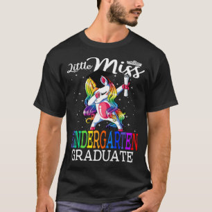 Little Miss Kindergarten Graduate Unicorn ver2 T-Shirt