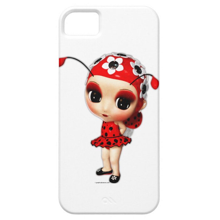 Little Miss Ladybug iPhone 5 Case