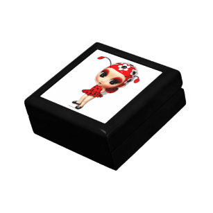 Little Miss Ladybug Jewelry Box
