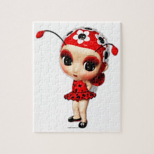 Little Miss Ladybug Jigsaw Puzzle