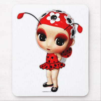 Little Miss Ladybug Mousepad