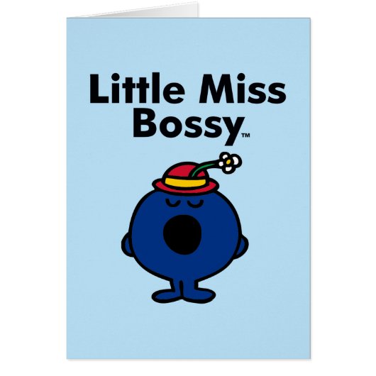 Little Miss | Little Miss Bossy is So Bossy (Front)