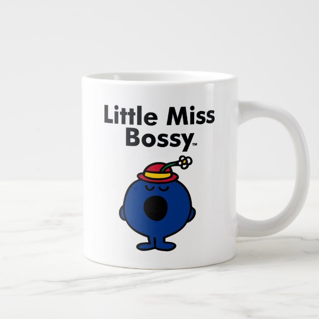 Little Miss | Little Miss Bossy is So Bossy Giant Coffee Mug (Right)