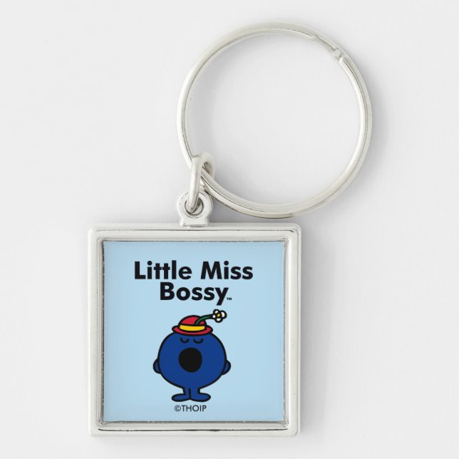 Little Miss | Little Miss Bossy is So Bossy Keychain (Front)