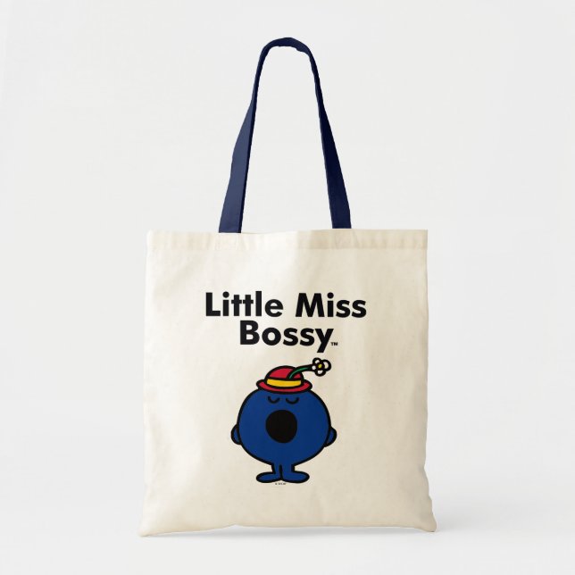 Little Miss | Little Miss Bossy is So Bossy Tote Bag (Front)