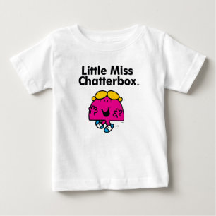 Little Miss   Little Miss Chatterbox is So Chatty Baby T-Shirt