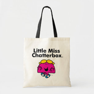 Little Miss   Little Miss Chatterbox is So Chatty Tote Bag