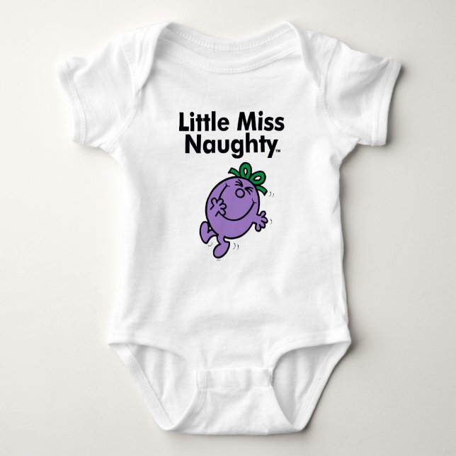 Little Miss | Little Miss Naughty is So Naughty Baby Bodysuit (Front)