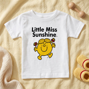 Little Miss   Little Miss Sunshine is a Ray of Sun Baby T-Shirt