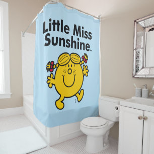 Little Miss Little Miss Sunshine is a Ray of Sun Shower Curtain