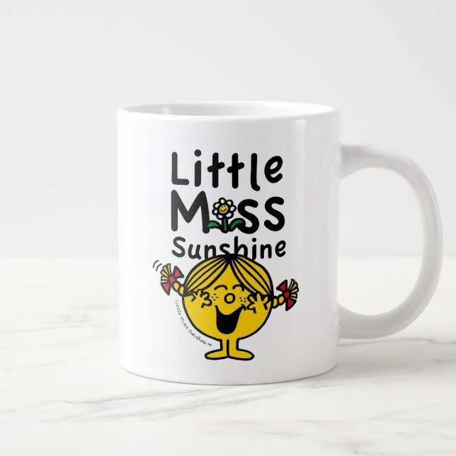 Little Miss | Little Miss Sunshine Laughs Giant Coffee Mug (Right)