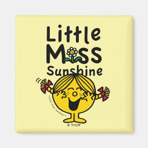 Little Miss   Little Miss Sunshine Laughs Magnet
