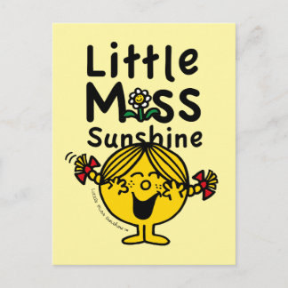 Little Miss | Little Miss Sunshine Laughs Postcard
